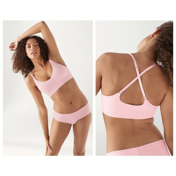 TRUE & CO. Triangle Convertible Strap Bralette (S) - Picture 1 of 5